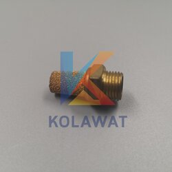 กรองทองเหลือง 1 หุน (1/8") หัวยาว