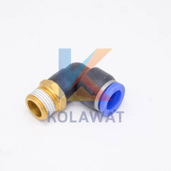 ข้องอพลาสติก 12 มิล เกลียว 3 หุน