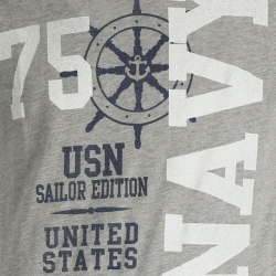 เสื้อยืดมือสอง NAVY ผ้า 100 คอตตอน ยี่ห้อ BEER CRAFT