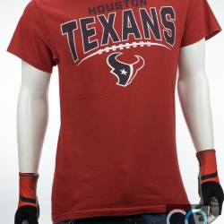 เสื้อยืดแบรนด์มือสอง อเมริกันฟุตบอล MAJESTIC : HOUSTON TEXANS ผ้า 100 คอตตอน