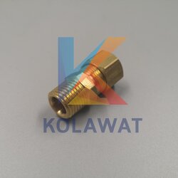 ข้อต่อตรงตาไก่ 3/8"เกลียว1/4"