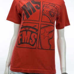 เสื้อยืดแบรนด์เนมมือสอง FAMOUS ผ้า 100 คอตตอน