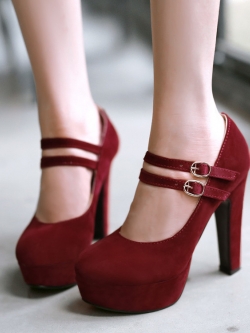 พรีออเดอร์ รองเท้าแฟชั่นส้นสูง ไซส์ใหญ่ รองเท้าแฟชั่น ผู้หญิง รองเท้าส้นสูงแฟชั่นผู้หญิง รองเท้าผู้หญิงไซส์เล็ก34-46 รหัส N5-8804