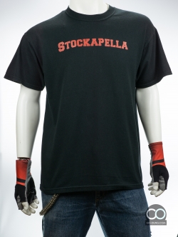 เสื้อยืดมือสอง JERZEER : STOCKAPELLA ผ้าบาง ผ้า 50/50