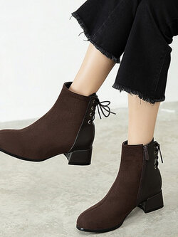 พรีออเดอร์ รองเท้าบูทแฟชั่น 32-48 รหัส Y-3320