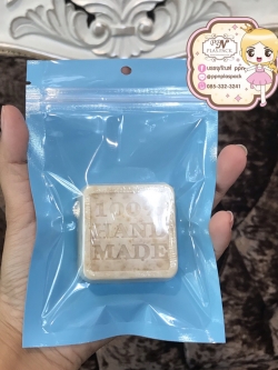 ซองซิป หน้าใส-หลังฟ้า ขนาด 4 X 6 นิ้ว