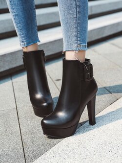 พรีออเดอร์ รองเท้าบูท 34-43 รหัส F-1783