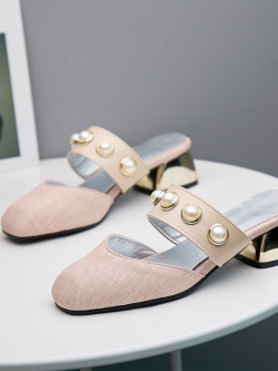 พรีออเดอร์ รองเท้าเปิดส้น 32-48 รหัส Y-7010