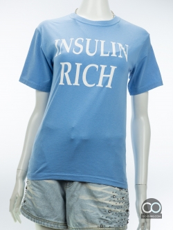 เสื้อยืดมือสอง JERZEES : INSULIN RICH ผ้าบาง ผ้า 50/50