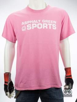เสื้อยืดมือสอง GILDAN : ASPHALT GREEN SPORTS ผ้า 100 คอตตอน
