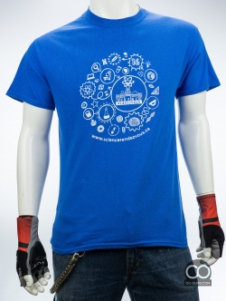 เสื้อยืดมือสอง GILDAN : SCIENCE RENDEZVOUS ผ้า 100 คอตตอน
