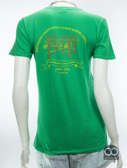 เสื้อยืดมือสอง GILDAN : VERMONT MAPLE ผ้า 100 คอตตอน