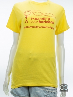 เสื้อยืดมือสอง GILDAN : EXPANDING YOUR HORIZONS ผ้า 100 คอตตอน