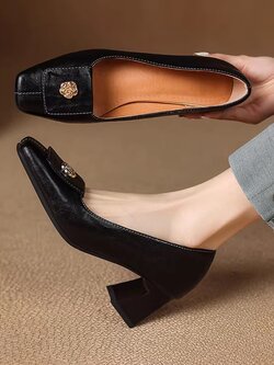 พรีออเดอร์ รองเท้าแฟชั่นผู้หญิง รองเท้าแฟชั่นส้นสูงไซส์ใหญ่ รองเท้าส้นสูงแฟชั่นผู้หญิง รองเท้าแฟชั่นผู้หญิงไซส์เล็ก 32-48