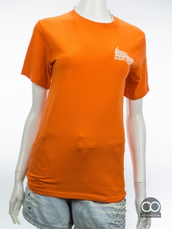 เสื้อยืดมือสอง JERZEER : RIVERBEND MUSIC CENTER EVENT STAFF ผ้าบาง ผ้า 50/50