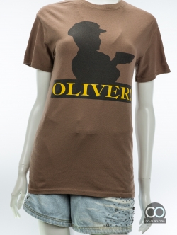 เสื้อยืดมือสอง GILDAN : OLIVERS ผ้า 100 คอตตอน