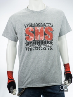 เสื้อยืดมือสอง GILDAN : SHS SPLENDORA ผ้าบาง ผ้า 50/50