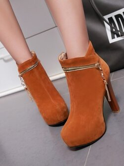 Preorder รองเท้าบูทส้นสูง 34-43 รหัส N5-0233