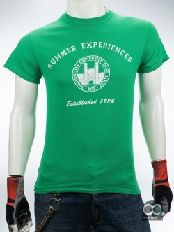 เสื้อยืดมือสอง GILDAN : SUMMER EXPERIENCES ผ้า 100 คอตตอน