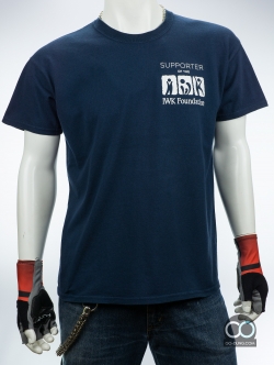 เสื้อยืดมือสอง GILDAN : SUPPORTER OF THE IWK FOUNDATION ผ้า 100 คอตตอน