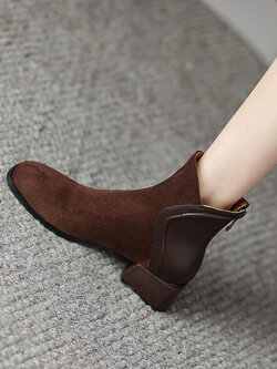 พรีออเดอร์ รองเท้าบูท 32-43 รหัส F-2906