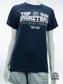 เสื้อยืดมือสอง GILDAN : TOP GUN BASKETBALL ผ้า 100 คอตตอน