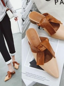 พรีออเดอร์ รองเท้าเปิดส้น 34-48 รหัส 55-6566