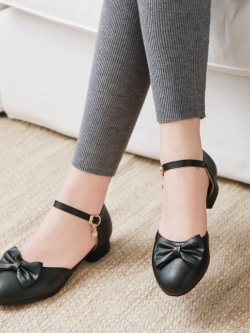 พรีออเดอร์ รองเท้าส้นเตี้ย 30-50 รหัส Y-9106