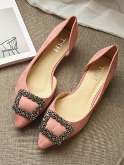 Preorder รองเท้าแฟชั่น สไตล์เกาหลี 35-41 รหัส GB-7865