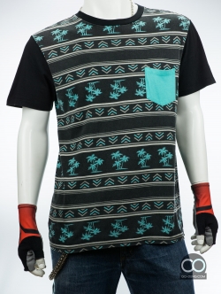 เสื้อยืดมือสอง RETROFIT มีกระเป๋าที่หน้าอก ผ้า 100 คอตตอน