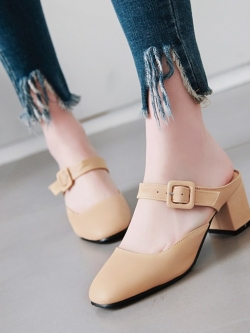 พรีออเดอร์ รองเท้าเปิดส้น 34-48 รหัส Y-3778