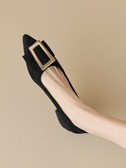 พรีออเดอร์ รองเท้าส้นเตี้ย 32-43 รหัส Y-6844