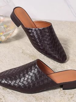 พรีออเดอร์ รองเท้าแฟชั่นเปิดส้น รองเท้าเปิดส้นผู้หญิง รองเท้าเปิดส้นไซส์ใหญ รองเท้าเปิดส้นผู้หญิงไซส์เล็ก 35-45