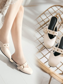 พรีออเดอร์ รองเท้าเปิดส้น 34-46 รหัส Y-4040