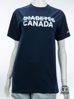 เสื้อยืดมือสอง JERZEES : DIABETES CANADA ผ้า 100 คอตตอน