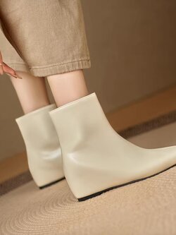 พรีออเดอร์ รองเท้าบูทส้นสูงแฟชั่น รองเท้าบูทส้นสูงไซส์ใหญ่ รองเท้าบูทส้นสูงไซส์เล็ก 34-46