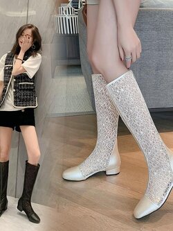 พรีออเดอร์ รองเท้าบูท 34-43 รหัส F-0392