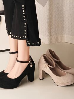 พรีออเดอร์ รองเท้าส้นสูง 31-48 รหัส Y-0714