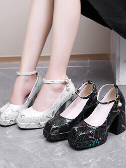 พรีออเดอร์ รองเท้าแฟชั่น 34-47 รหัส Y-9361