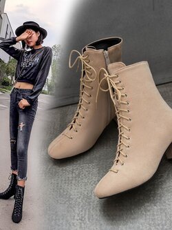 พรีออเดอร์ รองเท้าบูท 34-43 รหัส F-83512