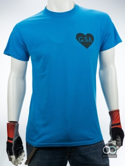 เสื้อยืดมือสอง GILDAN : GSA GENDER SEXUALITY ALLIANCE ผ้าบาง ผ้า 50/50