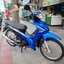 honda wave 110i สีน้ำเงิน รุ่นสตาร์ทมือ ปี 2017