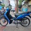 yamaha finn สีน้ำเงิน สตาร์ทมือ ปี 2021