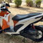 Honda Click 150cc ให้เช่า วันละ 250 บาท รถอยู่หาดแม่รำพึง ระยอง Motorcycle for rent at Mae Rumphueng Beach Rayong 250 baht per day