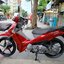 (ปิดการขายครับ) yamaha finn สีแดงตัวท็อปล้อแม็กสตาร์ทมือ จดทะเบียนปี 2024