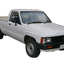 มือเปิดประตู ใน HANDLE CAR INSIDE TOYOTA HILUX LN50 LN56 HERO 1987 115119