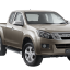 พลาสติกยึดปลายกันชนหน้า FRONT BUMPER BRACKET ISUZU DMAX 2012 4WD 119228
