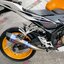 cbr 150 r ABSสีส้มขาว ลาย REPSOLลายรถแข่งลงสนาม