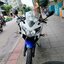 cbr150r สีขาวน้ำเงิน