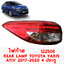 ไฟท้าย REAR LAMP TOYOTA YARIS 2017 ATIV 4 ประตู ดวงนอก 122506